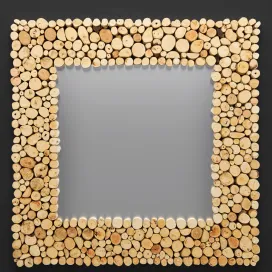 Manila Mirror timber wooden decor eco eco design